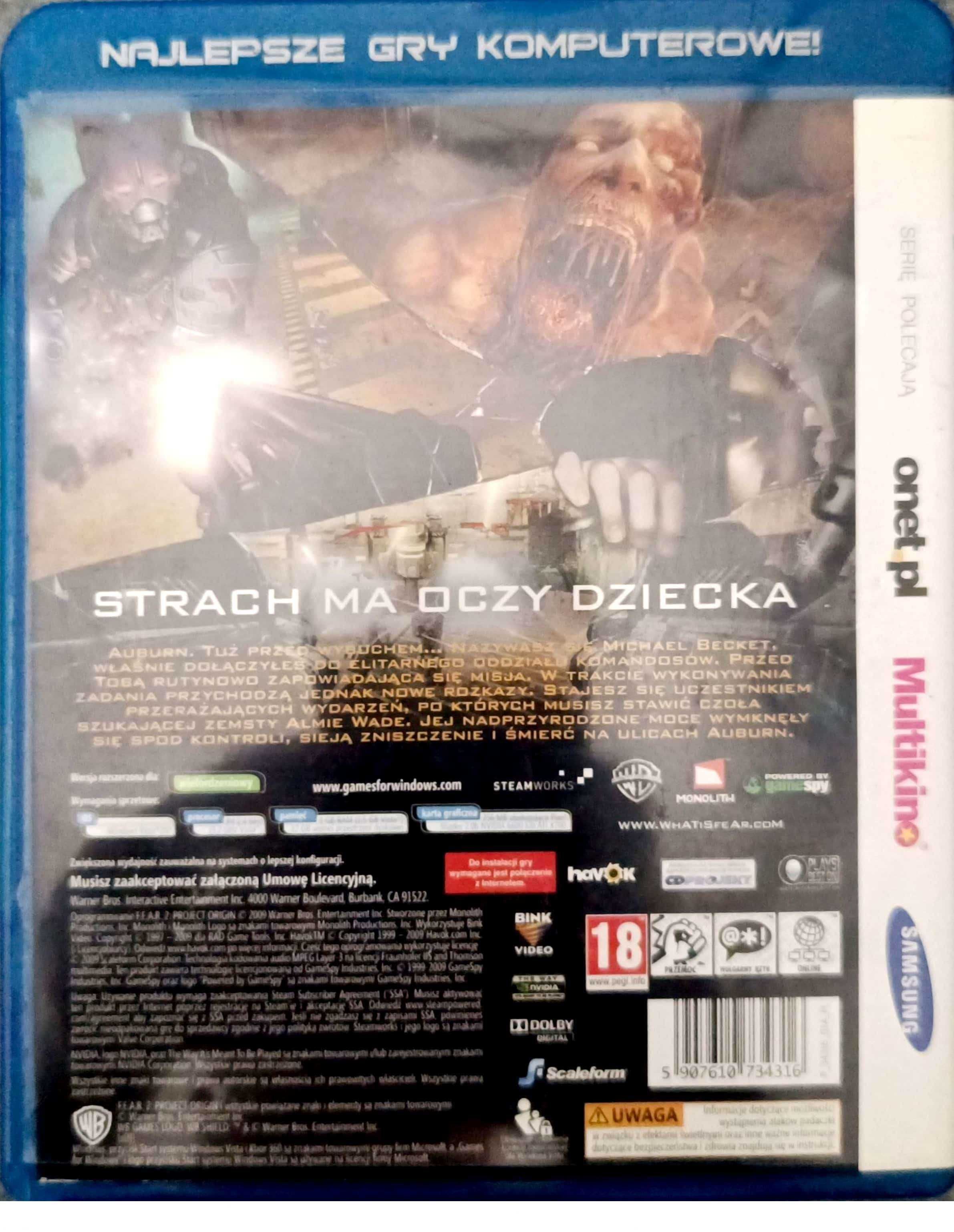 F.E.A.R 2 extra klasyka gra pc