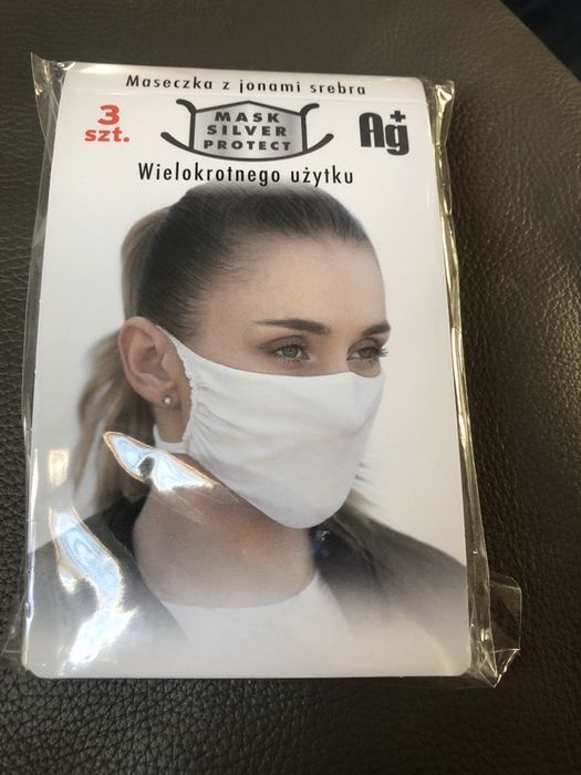 Maseczka z jonami srebra okazja!