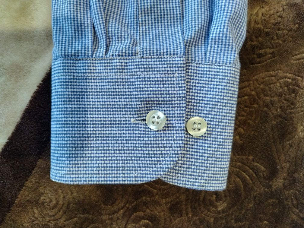 Сорочка чоловіча мужская рубашка Marks & Spencer 41 розмір