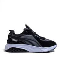 Мужские кроссовки Puma Black-White. Размер 43, Пума