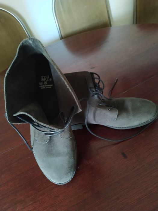 Botins/botas camurça Sfera Girls 38