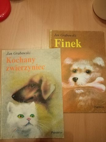 Książki kochany zwierzyniec + finek