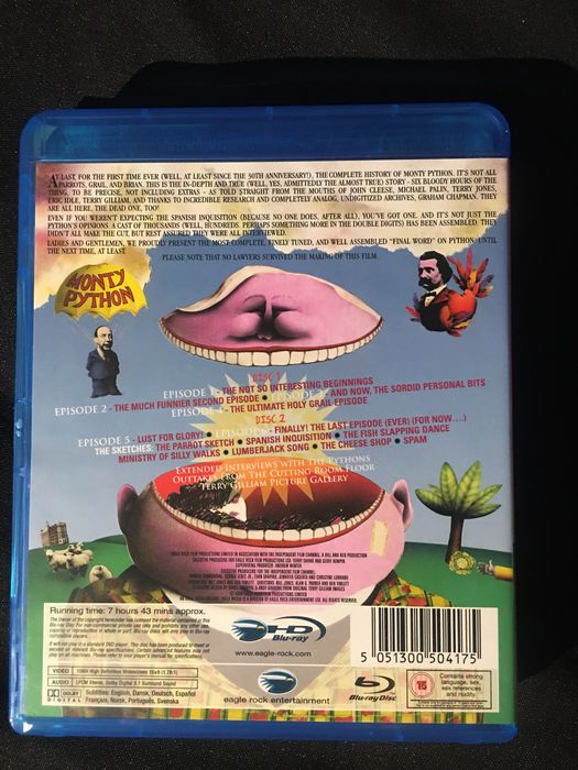 Monty Python - Almost the truth Bluray