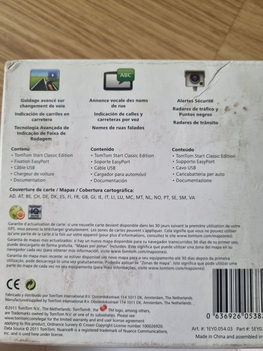 PORTES GRÁTIS - GPS TomTom Start Western Europe