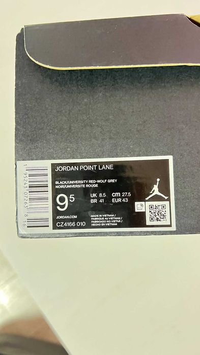 Кросівки чоловічі Nike Jordan Point Lane,43 розмір,б/в