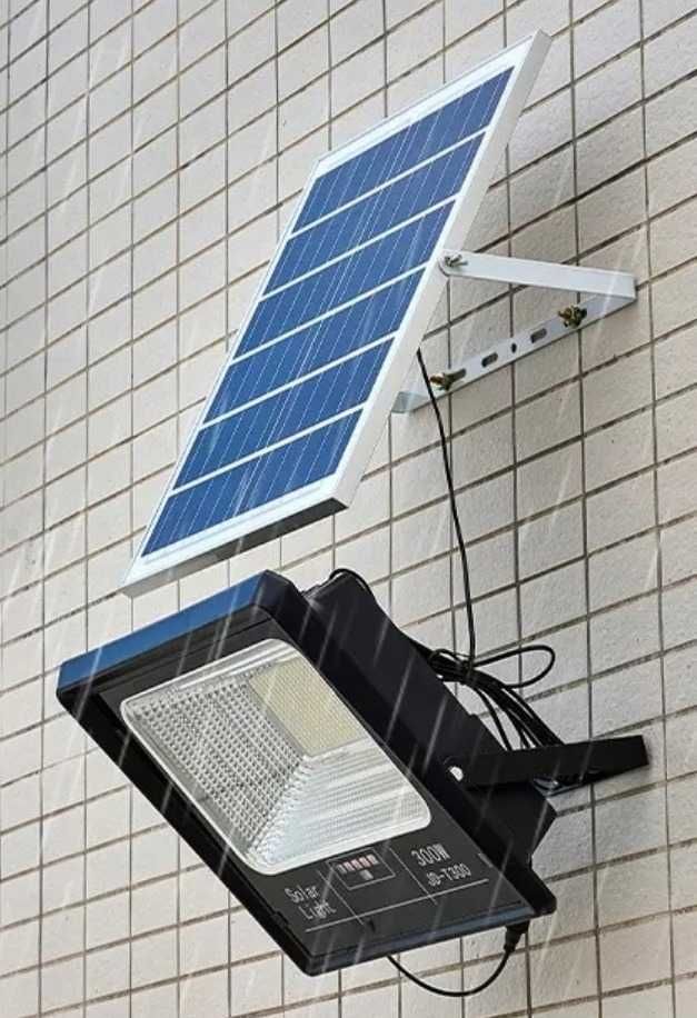 Lampa solarna z czujnikiem 100W kabel 5M 10000 mAh