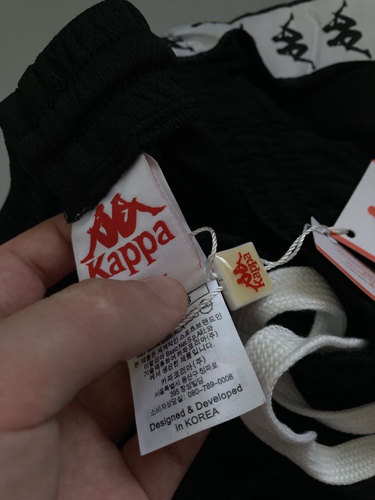 Мужские шорты Kappa на лампасах Шорти Карра Чоловічі капа шорти Каппа