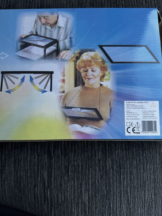 Lupa A4 Nowa. Pomoc dla słabo widzących