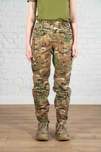 Женские штаны армейские качественные мультикам рипстоп всу усиленные