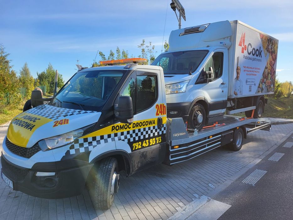 Pomoc drogowa Laweta Autoholowanie S5 Dobrcz Pruszcz Gruczno