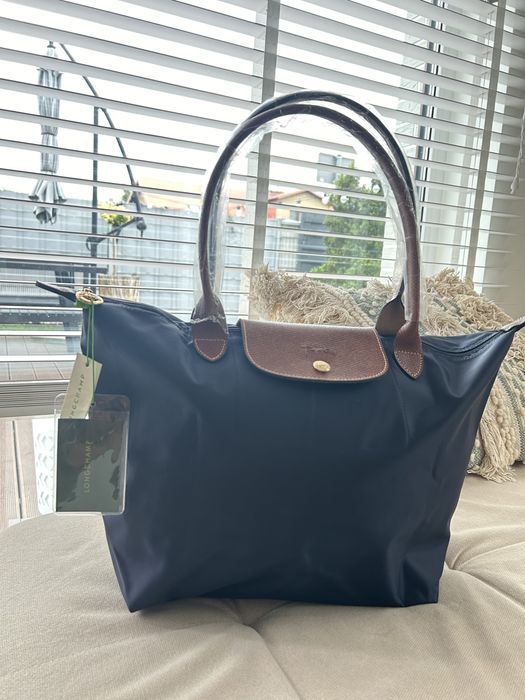 Torebka Longchamp granatowa L