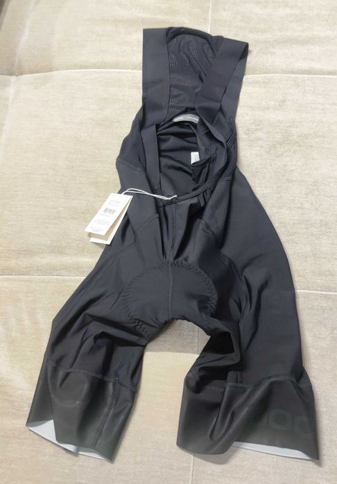 Spodenki kolarskie POC Essential Road VPDs bib shorts czarne XXL