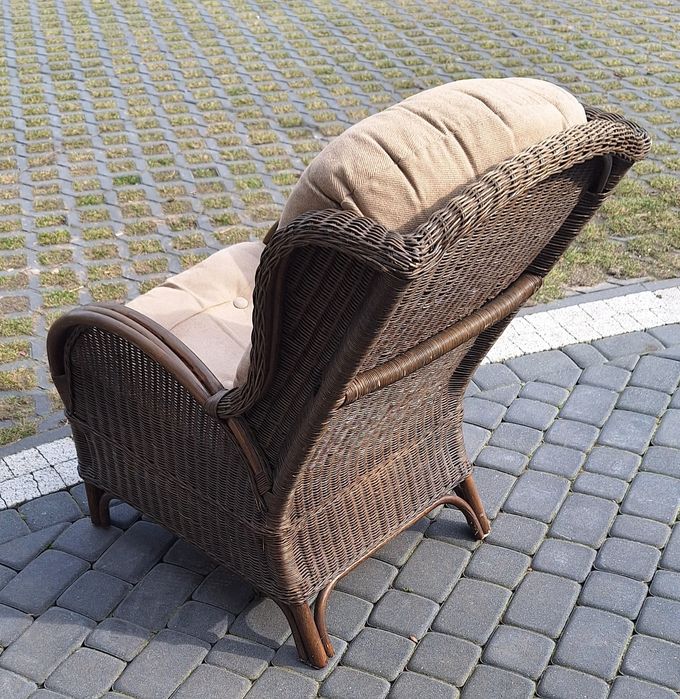 Fotel wiklinowy super wygodny