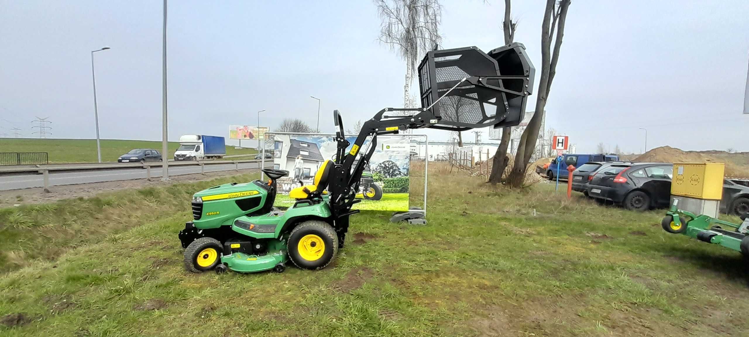 Kosiarka profesjonalna John Deere x950R diesel wysoki wysyp 190 cm