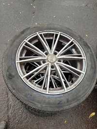 Продам диски oz с зимней резиной kumho kw31 izen 215/55/17