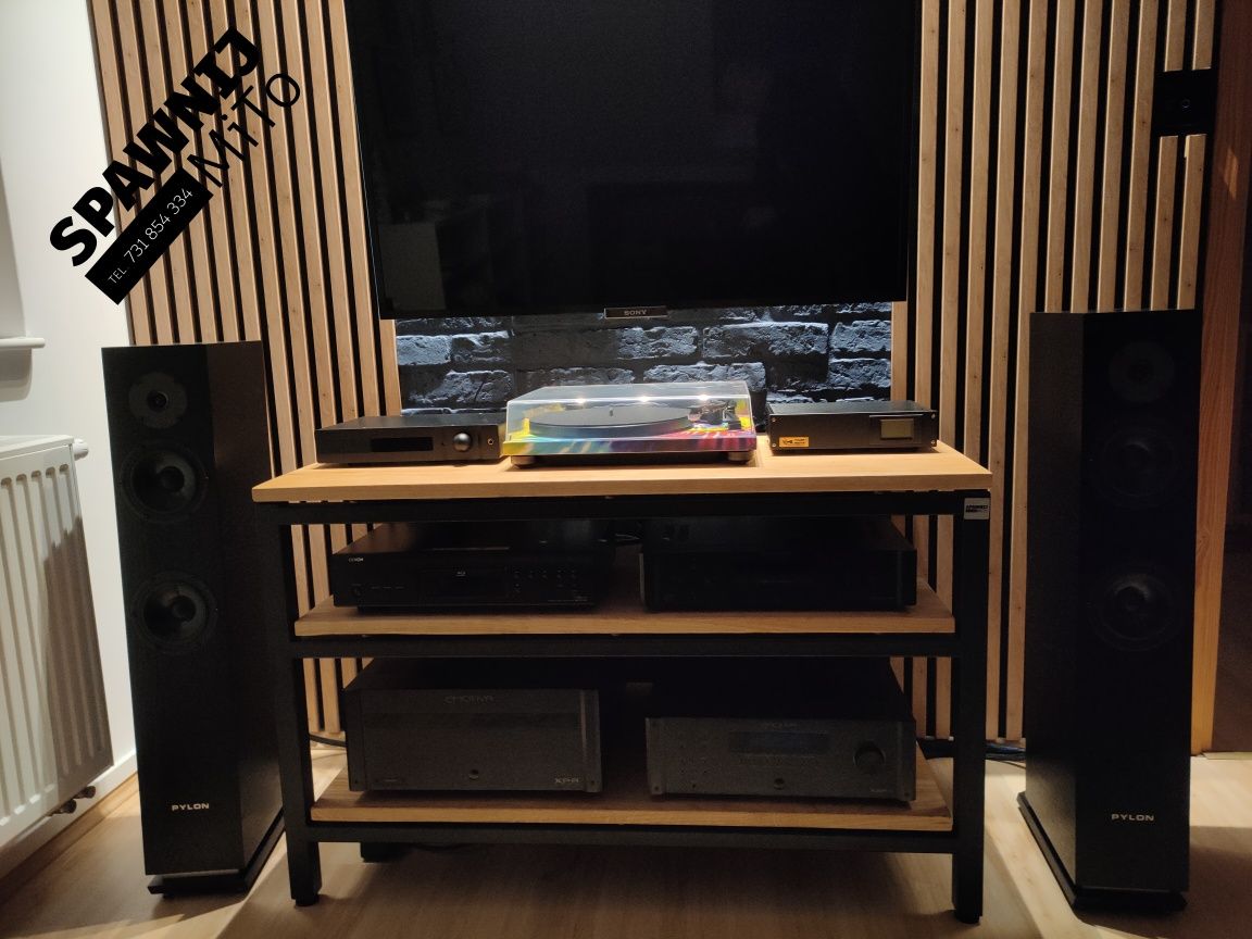 Stolik audio Hi-fi półka Szafka Rtv Regał na sprzęt komoda na wymiar