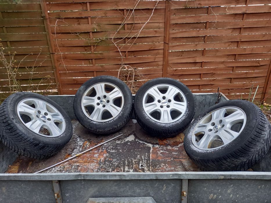 Koła zimowe  205/55/16 alufelgi oryginał Ford