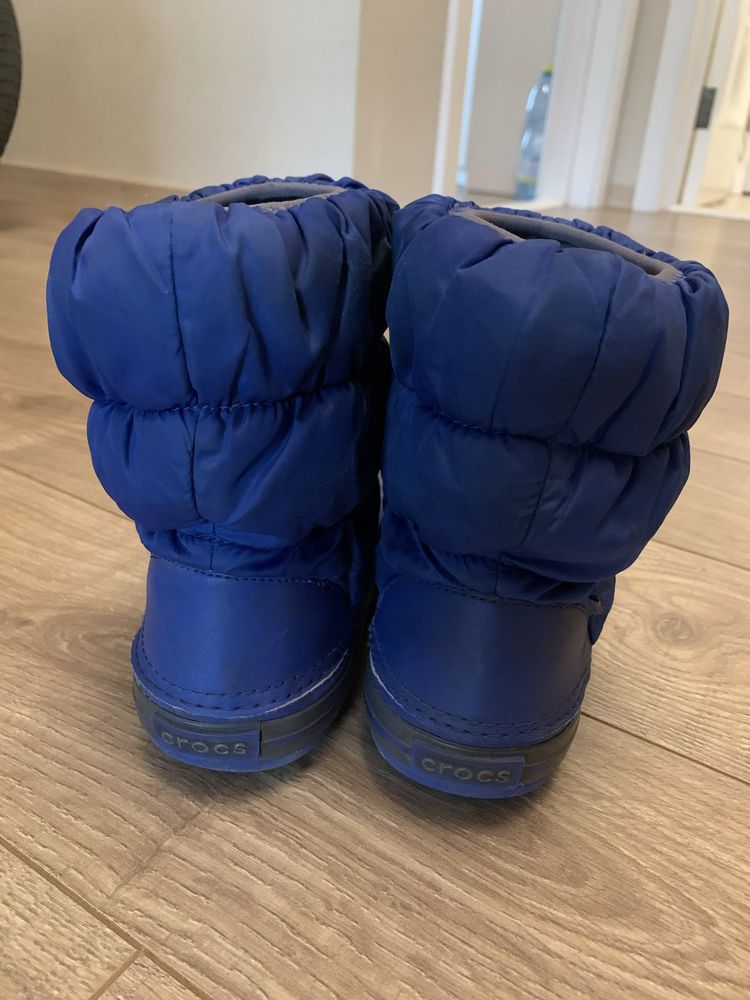 Продам дитячі зимові ботинки Crocs C12 (29р) 183мм