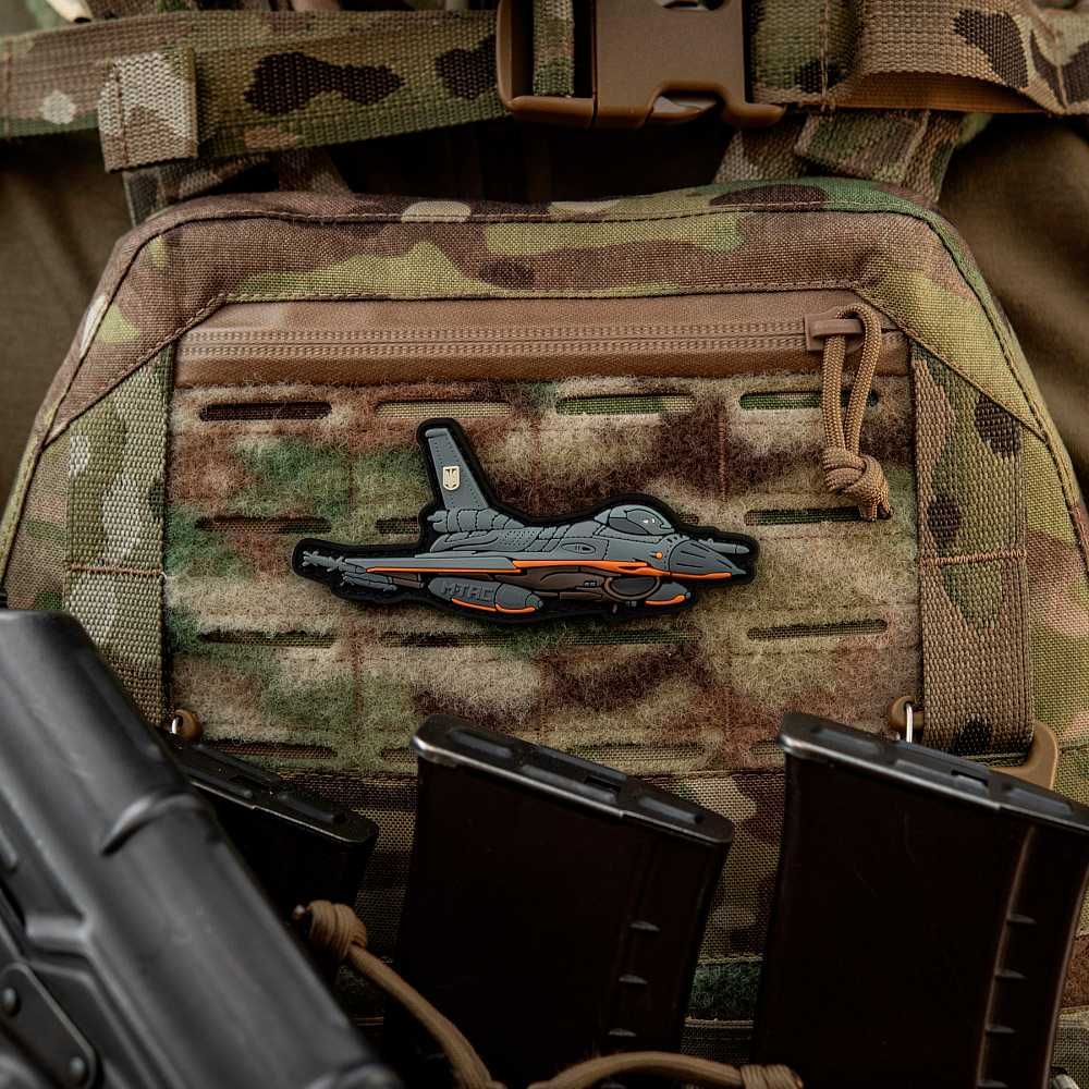 M-Tac Naszywka na rzep Patch F16 Myśliwiec PVC