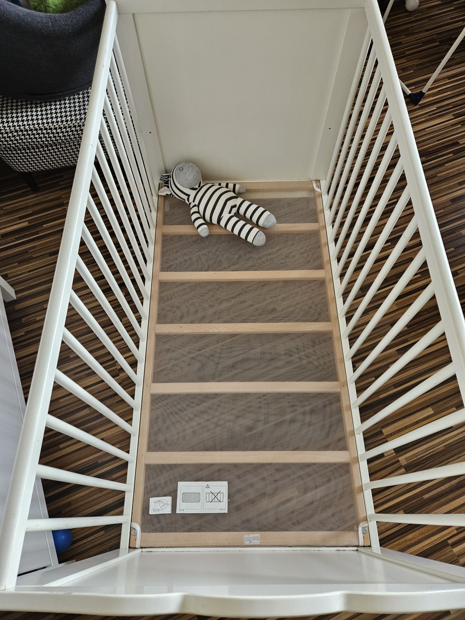 Łóżeczko dziecięce IKEA Hensvik 120x60