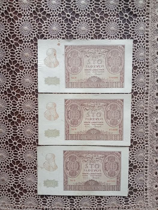 Stare polskie banknoty