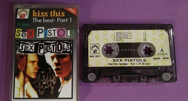 Sex Pistols – Kiss This. , 1993 - kaseta magnetofonowa