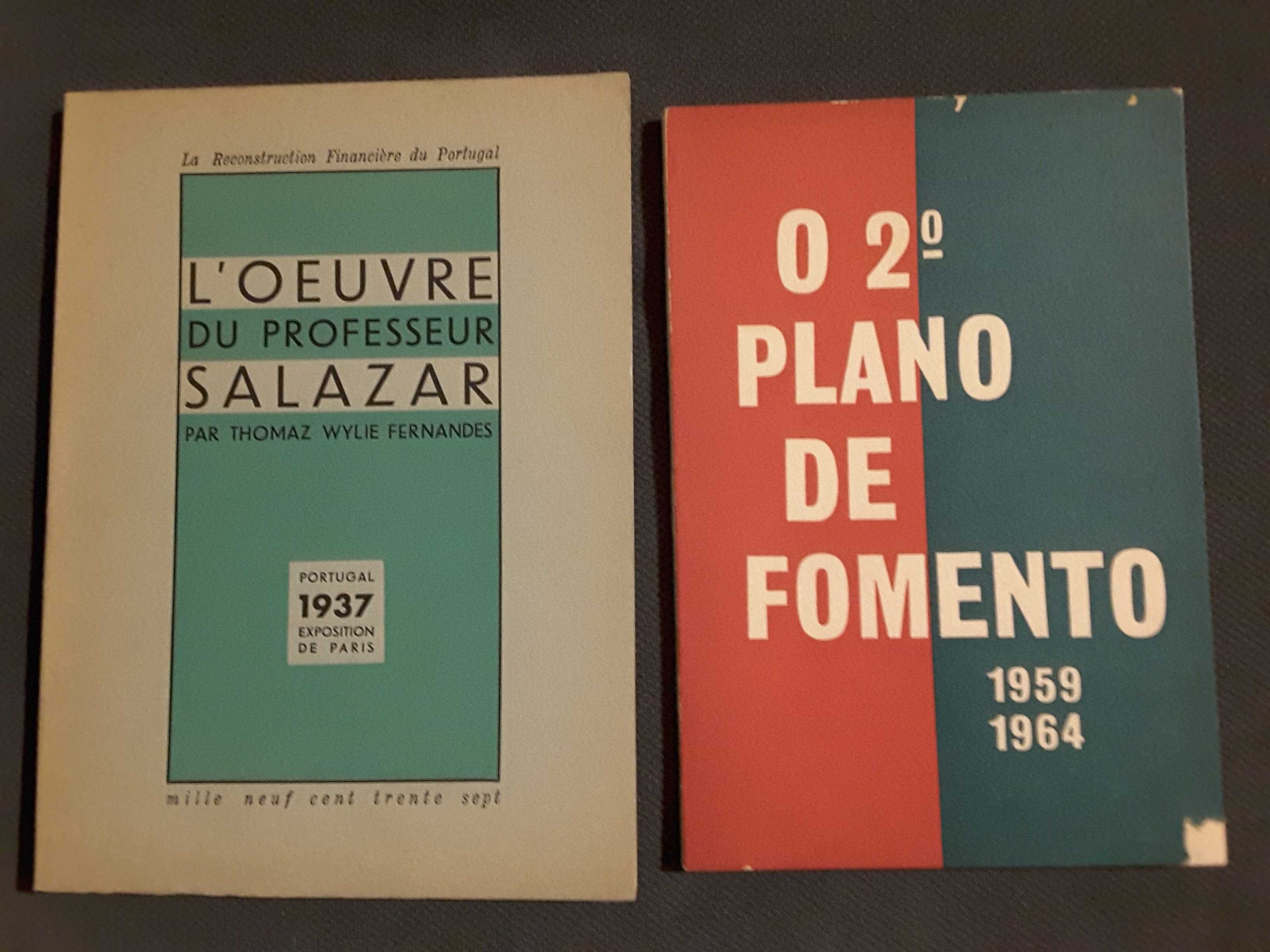 Salazar / 2.º Plano de Fomento/ Armindo Monteiro/ Franco Nogueira