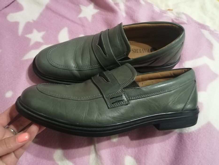 Кожаные мужские туфли 42 р.  (8)