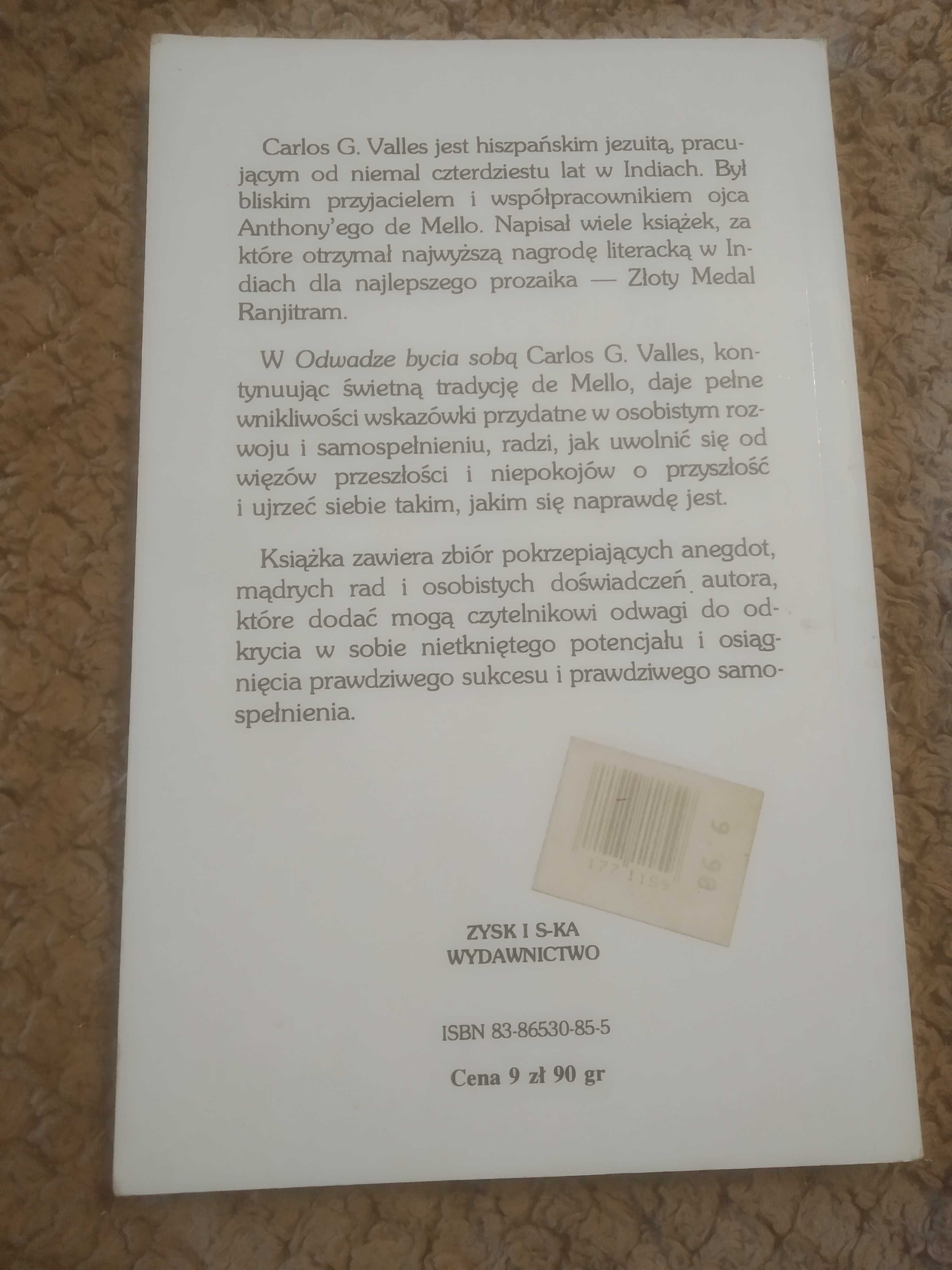 Odwaga bycia sobą. Valles