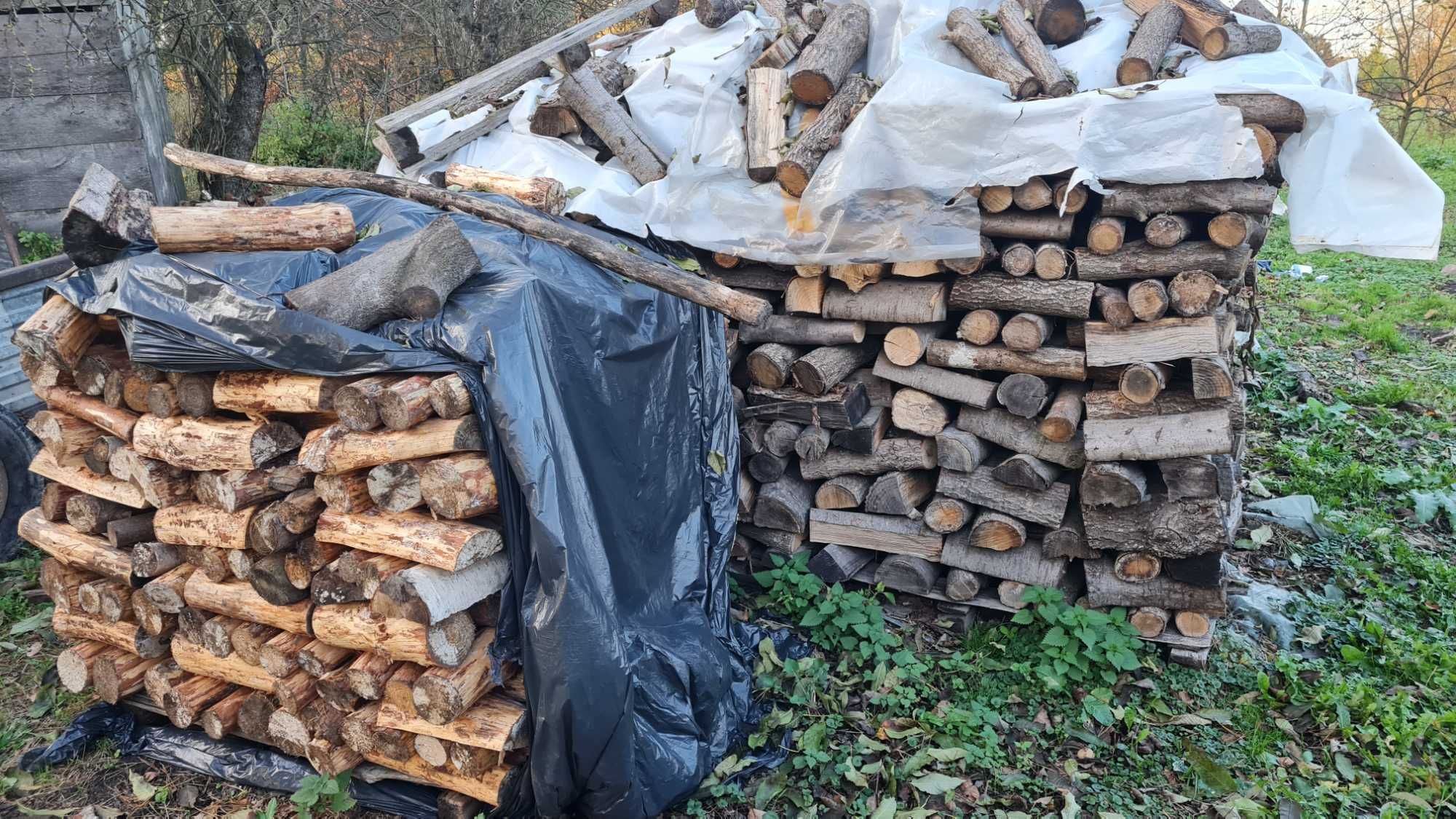 Sprzedam drewno sezonowane i porąbane