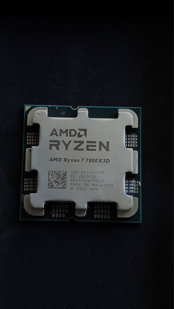 Gamingowy Nowy Procesor AMD Ryzen 7800x3d gwarancja 100% ideał