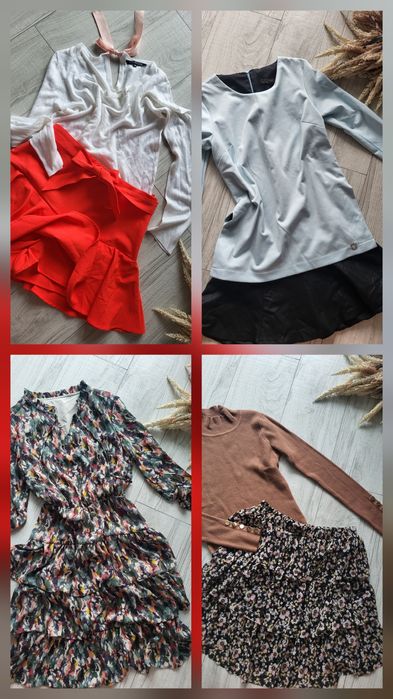 Mega paka ubrań Dla kobiety S/M mohito Zara h&m 40 szt