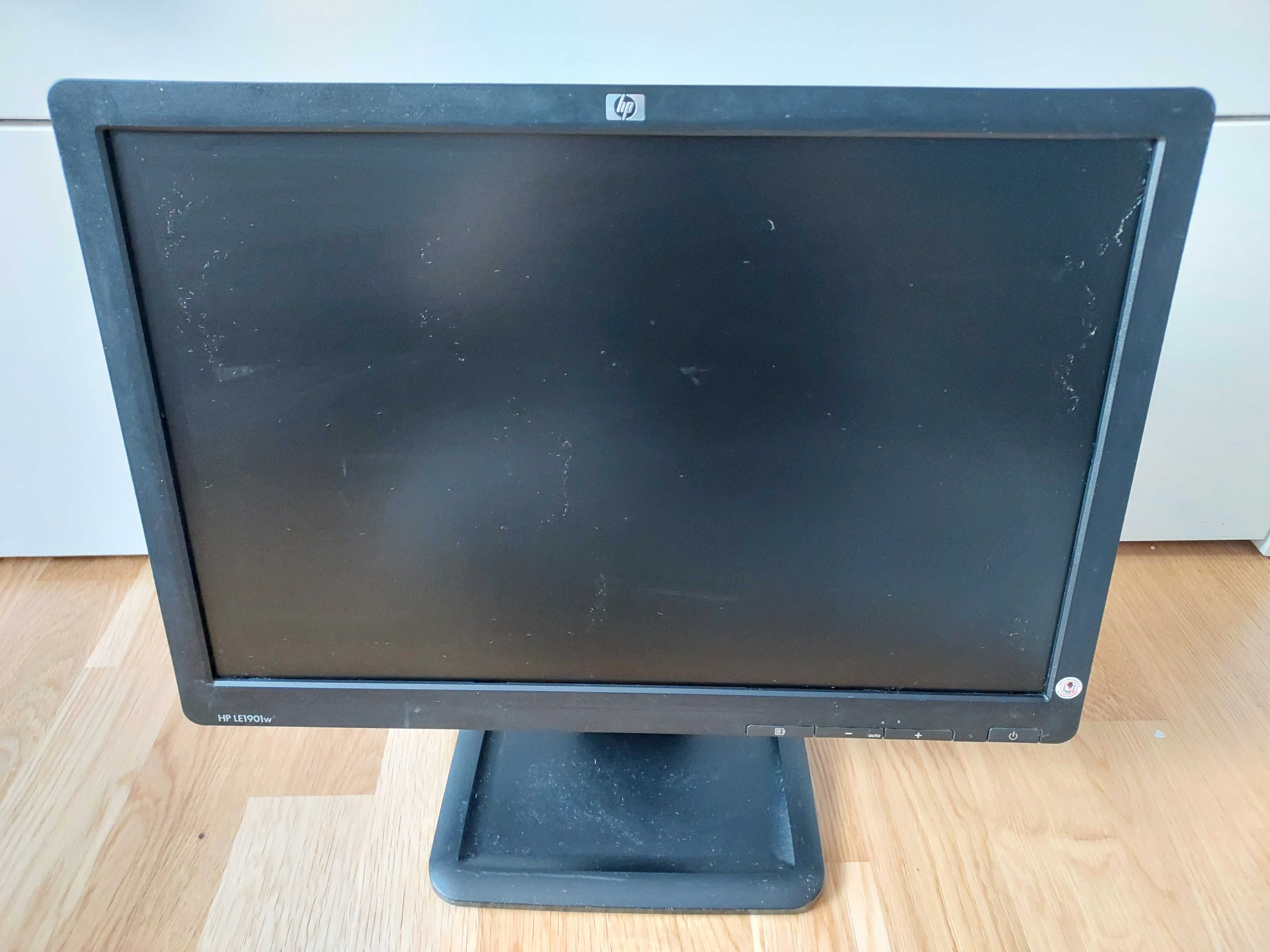 Monitor HP 19" model LE1901w + kable