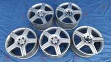 FELGA AMG ALUFELGA CZUJNIK 8.5J 9.5J 19 ET43 ORYGINAŁ A2214012602 A2214012702 A0045429818 MERCEDES S-KLASA W221 CL W216