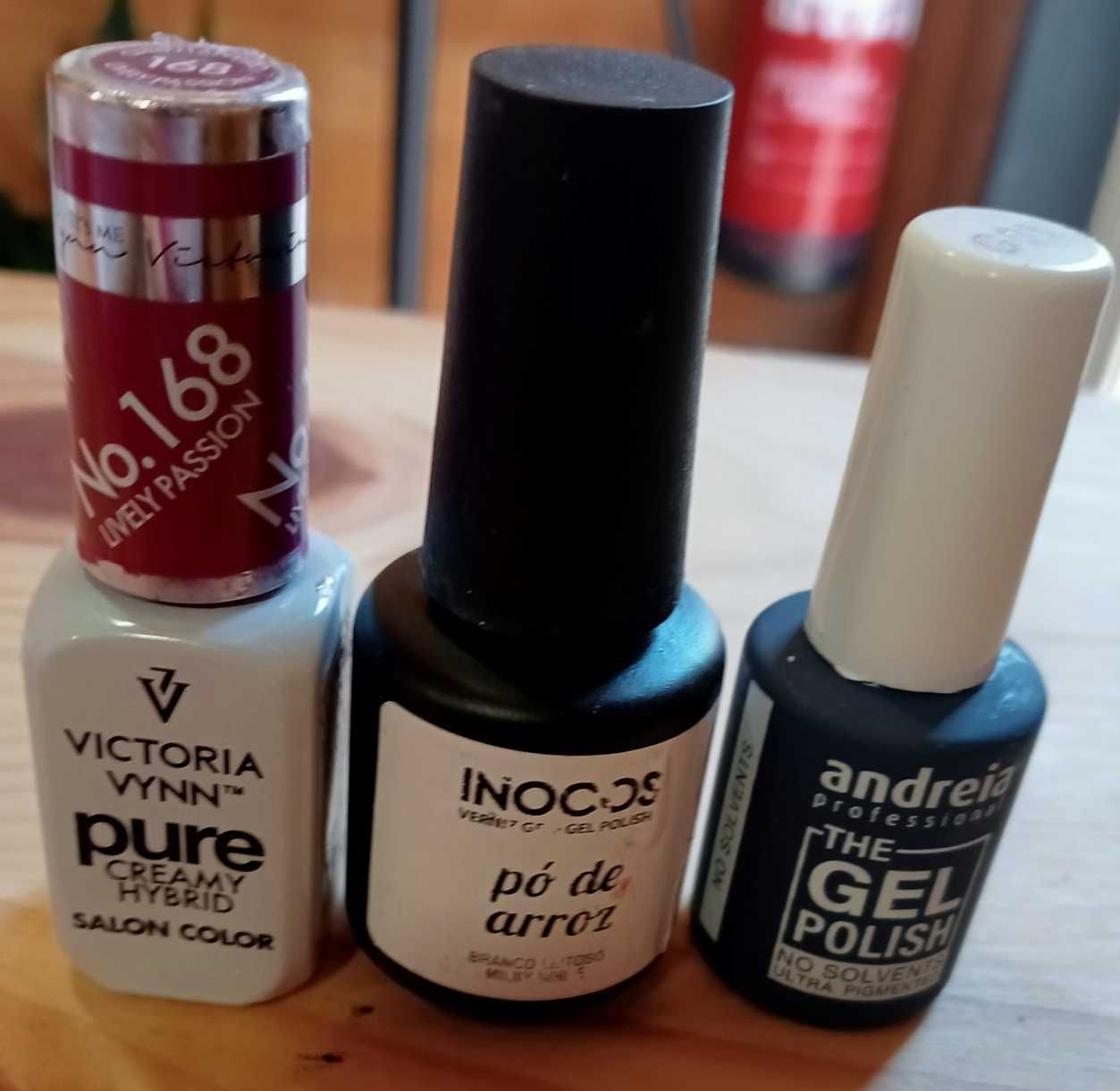 4 Cores de Vernizes de gel SEM TPO