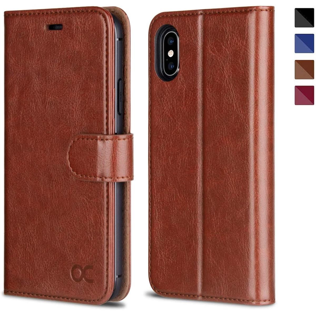 Etui Ocase Do Apple Iphone X Xs Brązowy