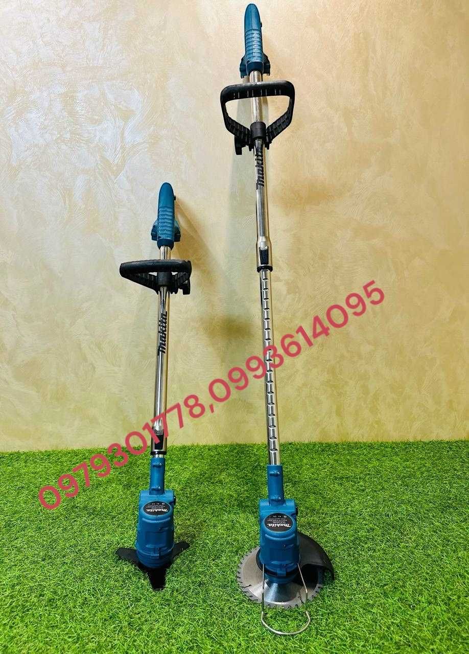 Аккумуляторная косилка Makita Триммер 36V/6A 2АКБ Кусторез для травы