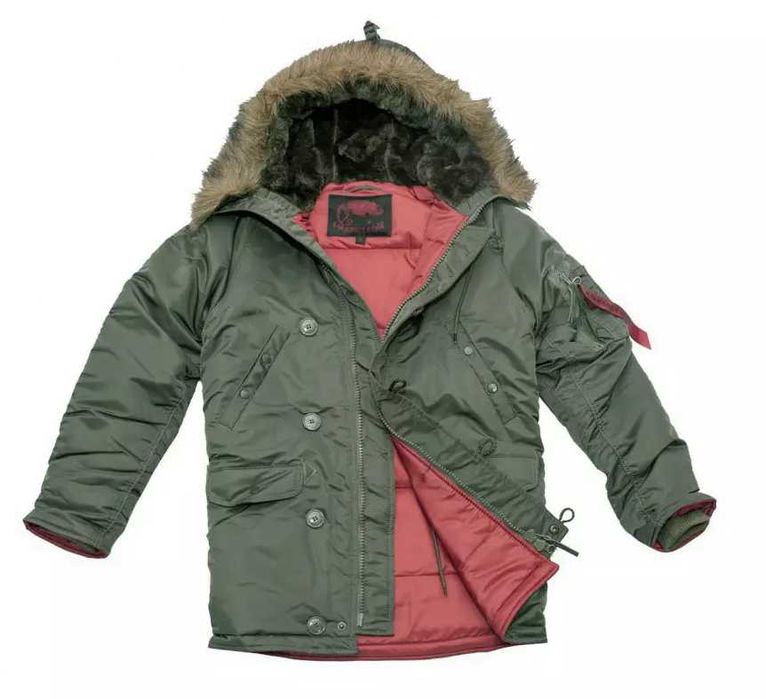 Чоловіча куртка Аляска Slim Fit  N-3B Chamelion