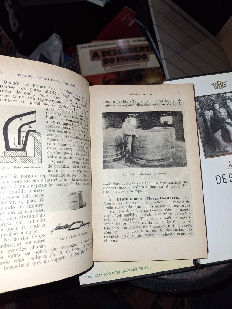 Industria do Vidro livro José Maria campos mello Bordalo Pinheiro