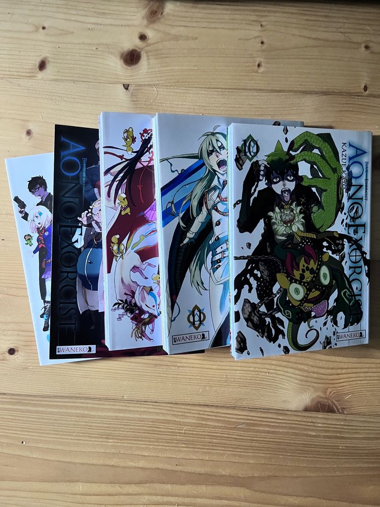 Manga Ao no exorcist 10-14