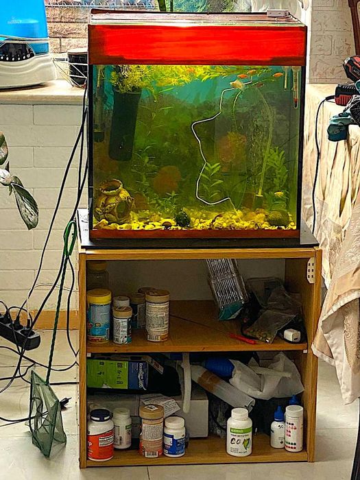 Продам .Акваріум. з тумбою.