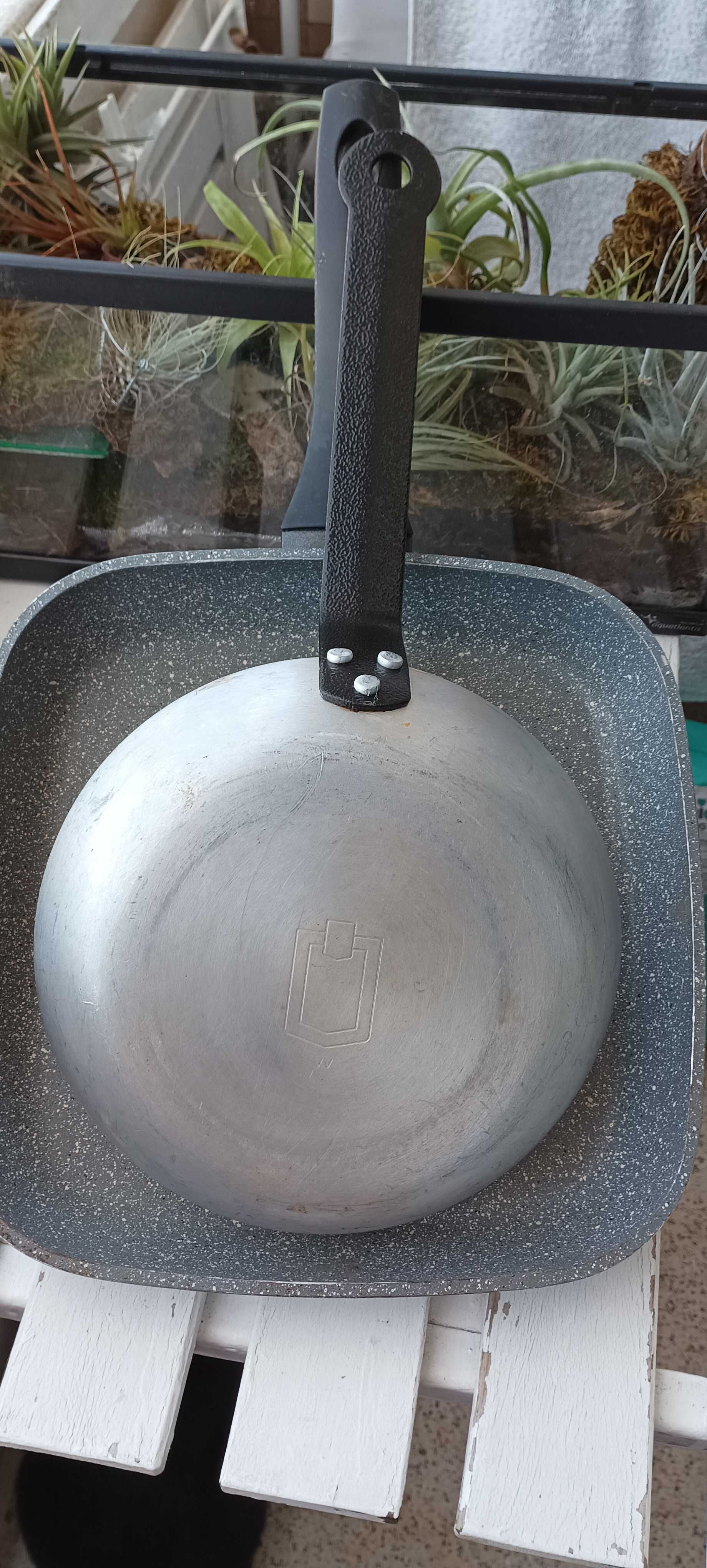 Frigideiras grill e alumínio antiaderente
