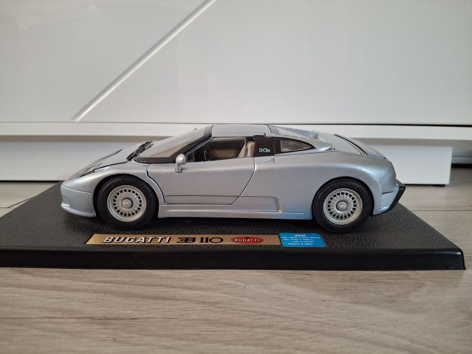 Samochód Kolekcjonerski Bugatti 110 EB 1991 Maisto 1:18