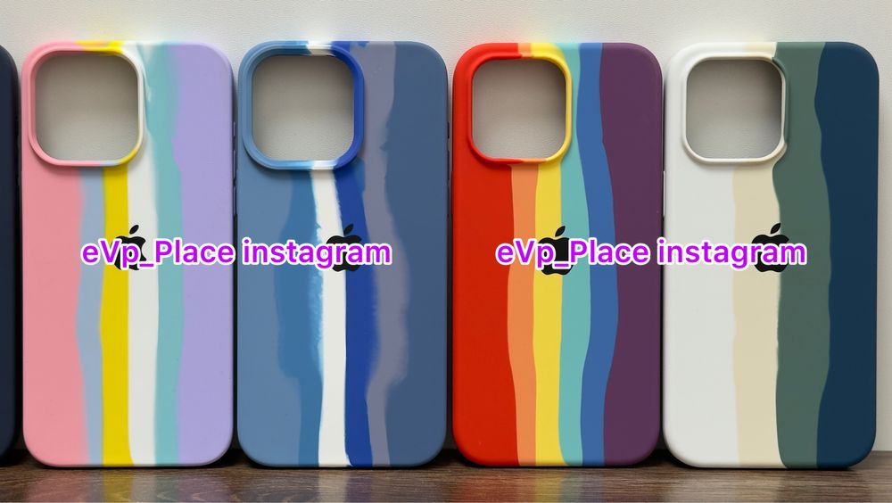 Чохол IPhone 15 Pro / 15 Pro Max Rainbow чехол айфон Про Макс