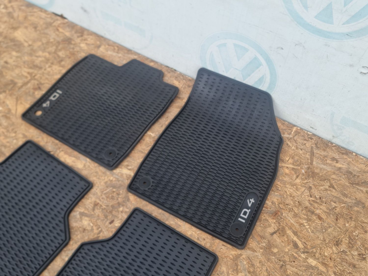 Коврики гумові vw id4 id.4 ід 4 ід4 Коври резинові оригинал