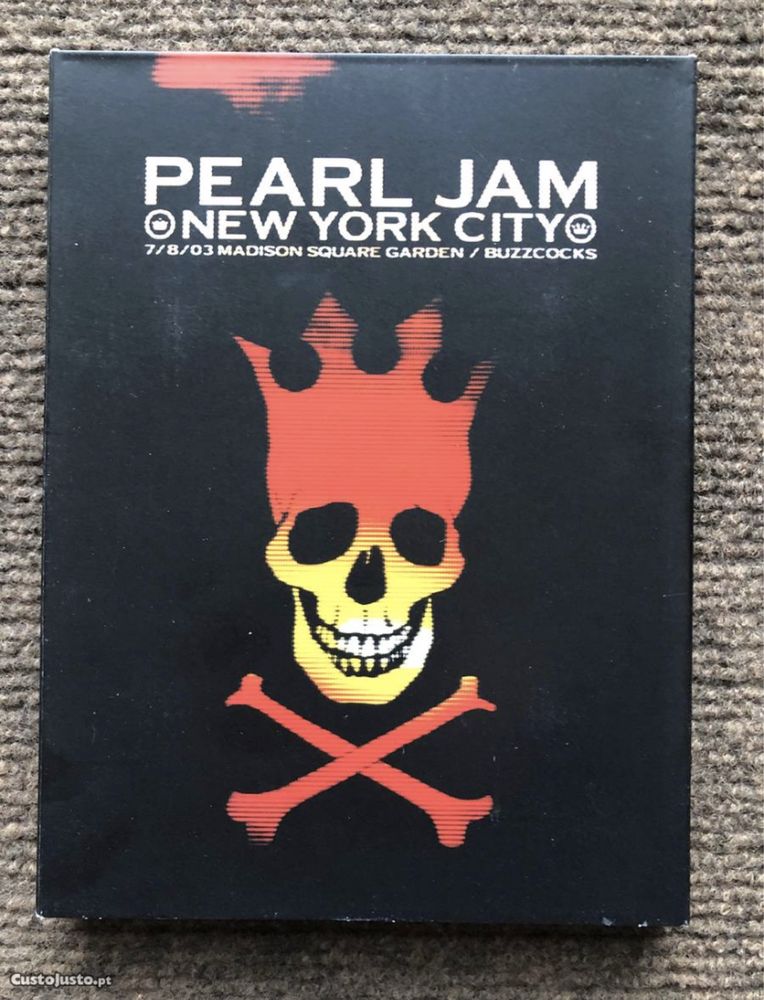DVD Pearl Jam Live at the Garden New York City