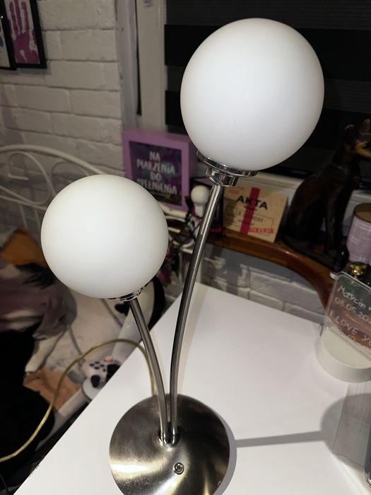 Lampka nocna dwie kule