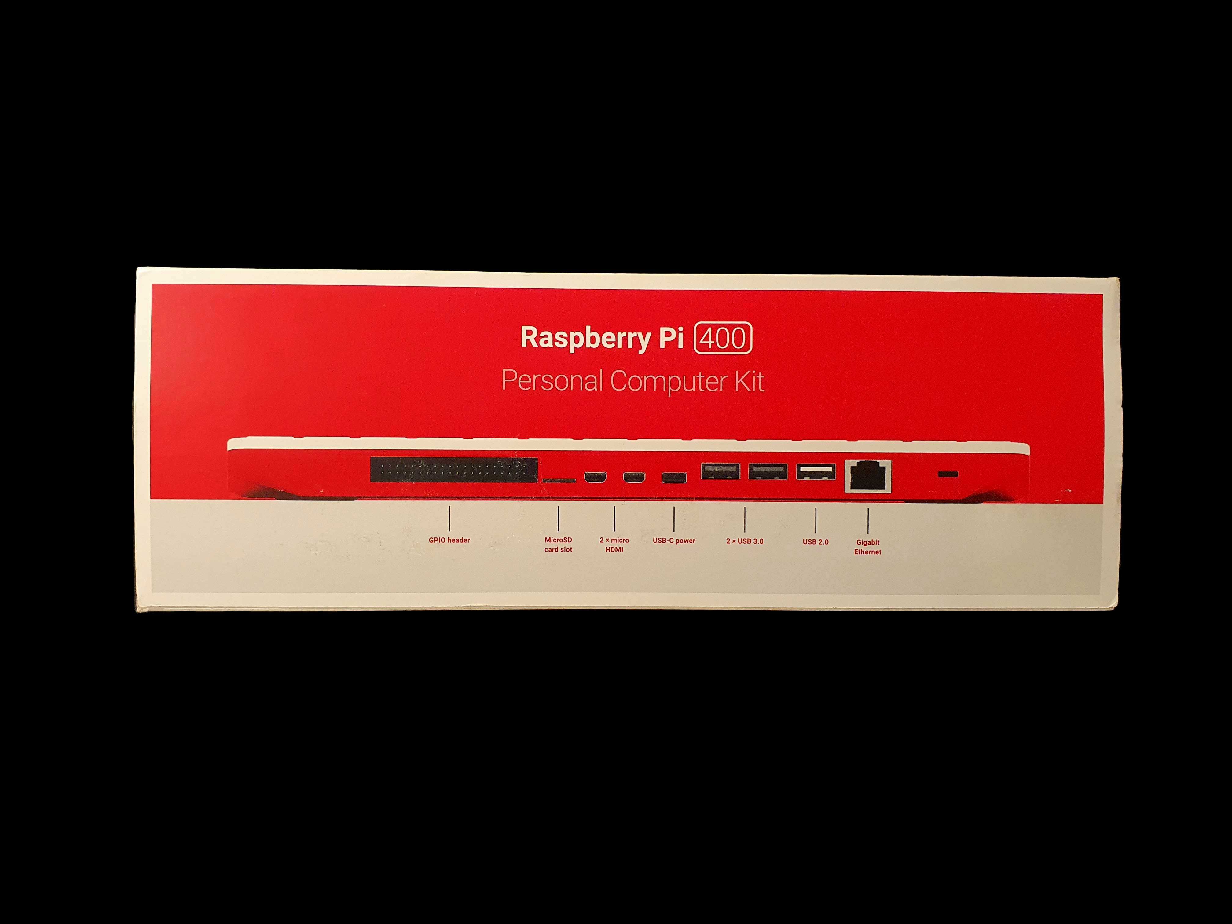 Zestaw z Raspberry Pi 400 WiFi 4GB RAM 1,8GHz + oficjalne akcesoria