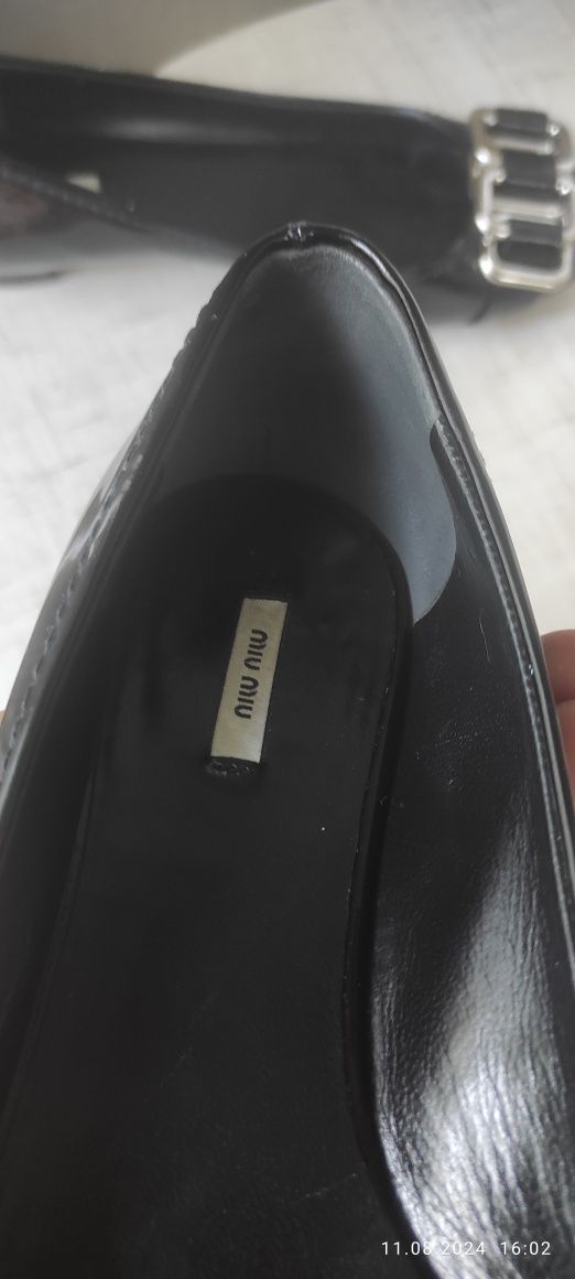 Трендовые балетки туфли Miu Miu оригинал