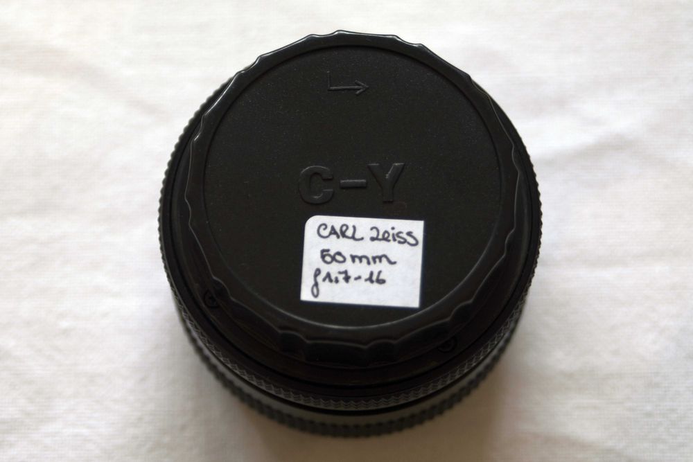 Carl Zeiss Planar T* 1.7/50mm (C/Y)